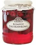 Jahodový kompot 640 g (260 g) - Krokus