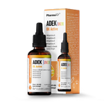 Vitamin ADEK junior pro děti kapky (300 mcg + 10 mcg + 4 mg + 20 mcg) bezlepkový doplněk stravy 30 ml - Pharmovit