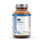 Kyselina boritá (3 mg) bezlepkový doplněk stravy 60 kapslí - PHARMOVIT (CLEAN LABEL)