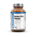 Betain + pepsin bezlepkový doplněk stravy 60 kapslí - PHARMOVIT (Clean Label)