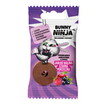 Ovocný snack o příchuti jablek, malin a černého rybízu - Králíček Ninja, 15 g.