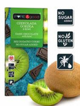 Hořká čokoláda s kiwi bez přidaného cukru 75 g - Pure&amp;Good