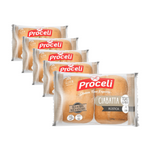 SADA 5 x  Ciabatta (bezlepkové housky) 120 g - Proceli