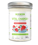 Elektrolyty s malinovou příchutí v prášku Vital Charge+ 250 g - Hempking – Biowen