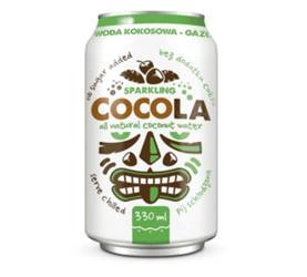 Perlivá kokosová voda 330 ml Cocosa