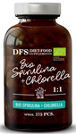 Chlorella + spirulina bio doplněk stravy 375 tablet - DIET-FOOD