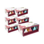 SADA 6 x Vánoční čajová kolekce BIO pyramidové čaje (Wellness - 3 příchutěI) (12 x 2 g) 24 g English Tea Shop Organic