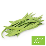 Čerstvé zelené fazolky BIO (cca 0,50 kg)