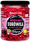 Sladkokyselý salát z růžového zelí bio 500 g (340 g) - Runoland