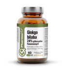 Ginkgo biloba doplněk stravy 60 kapslí 19,98 g - Pharmovit (Clean Label)