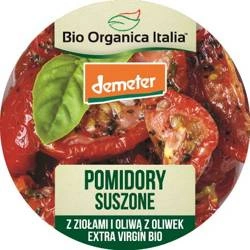 Sušená rajčata s bylinkami a extra panenským olivovým olejem Demeter BIO 80 g - Bio Organica Italia