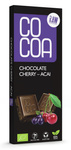 RAW čokoláda třešeň - acai BIO 40 g – Cocoa