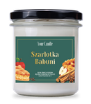 Sojová svíčka s vůní babiččina jablečného koláče 300 ml - Your Candle (sezónní produkt)