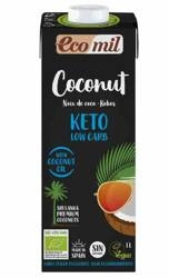 Keto low carb bezlepkový kokosový nápoj BIO 1 l - Ecomil