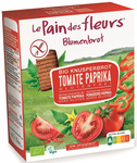 Křehké pečivo rajčatovo-paprikové bezlepkové Bio 150 g – Le Pain des Fleurs