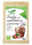 Čokoládový pudink s brusinkami Bio 40 g – Bio Planet