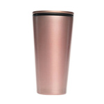 Hrnek z nerezové oceli se sklíčkem rose gold 420 ml - Chic-Mic-Mic