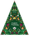 BIO pyramidový adventní kalendář (Green Trangular - 13 příchutí čaje) (25 x 2 g) 50 g English Tea Shop Organic