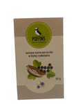 Černý rybíz v bílé čokoládě 50 g - Puffins