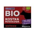 Bezlepkový hovězí vývar v kostce BIO 66 g - Naturavena