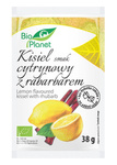 Kissel s příchutí citronu a rebarbory - bez cukru BIO 38 g - Bio Planet