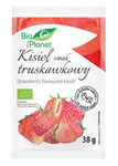 Kysel s jahodovou příchutí s jahodami - bez cukru Bio 38 g – Bio Planet