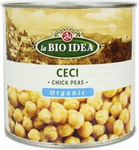 Konzervovaná cizrna BIO 2,5 kg - Horeca