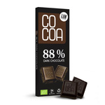 Hořká čokoláda 88 % bio 40 g - COCOA