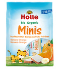 Mini banánovo-pomerančové tyčinky Bio (8x12,5 g) 100 g – Holle