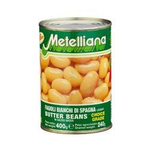 Španělské bílé fazole 400 g Metteliana