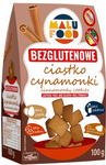 Bezlepkové skořicové sušenky, bez cukru 100g