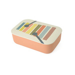 Svačinový box z PLA plastu s přihrádkou pro děti Just Like Music 800 ml – Chic-Mic