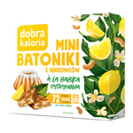 Mini tyčinky s příchutí citronové bábovky bez přidaného cukru 102 g – Dobra Kaloria