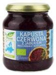 Červené zelí s jablky BIO 340 g - Bio Planet