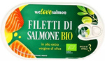 Filet z lososa v extra panenském olivovém oleji BIO 170 g/100 g – We Love Salmon