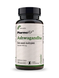 Ashwagandha extrakt 90 kapslí 45 g (400 mg) - Pharmovit