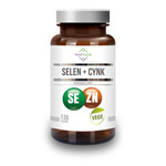Doplněk stravy selen + zinek 120 kapslí (15 mg + 300 mcg)