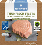 Bonito tuňák msc fair trade filety v BIO extra panenském olivovém oleji 160 g (120 g) - Followfood