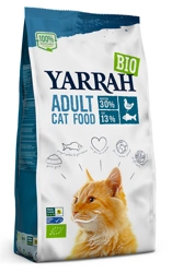 Krmivo pro dospělé kočky s kuřecím masem a rybami BIO 800 g - Yarrah