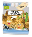 Sušenky se sezamem Bio 80 g – Ania Bio