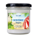 Sójová svíčka Kubánské mojito 300ml - Your Candle