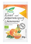 Pomerančový kišel s banány bez cukru Bio 38 g – Bio Planet