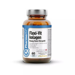 Kapsle na podporu kloubů, kostí a chrupavek Doplněk stravy Flexi-Vit Kolagen 60 kapslí 50,7 g - Pharmovit (čistá etiketa)