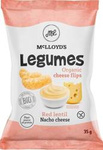 Křupky s červenou čočkou sýrové, bezlepkové BIO 35 g – Mclloyds