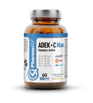 ADEK vitamíny + vitamín C komplexní doplněk stravy 60 kapslí 21,2 g (čistá etiketa) - Pharmovit