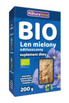 Mletý len Bio 200 g – Naturavena