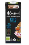 Mandlový nápoj Keto Low Carb bez lepku BIO 1 l- Ecomil