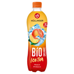 Bio ledový čaj s broskvovou příchutí 500 ml – Höllinger