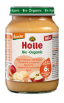 Jablko-banán s špaldou bez přidaného cukru Bio 190 g – Holle