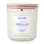 Sójová svíčka Whisky &amp; Jazz 210ml - Your Candle